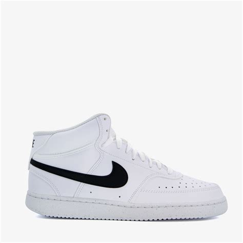 witte hoge nike|nike white heren sneakers.